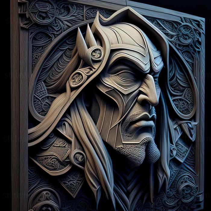 3D model Arthas Menetil Warcraft World of Warcraft (STL)